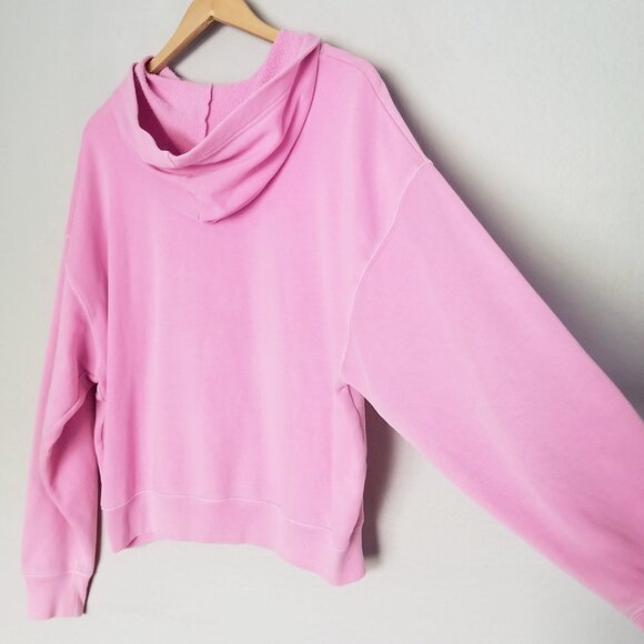 PINK Victoria's Secret Barbie Hoodie Sweatshirt Fleece Cozy Soft XS Lounge Top - Picture 5 of 15